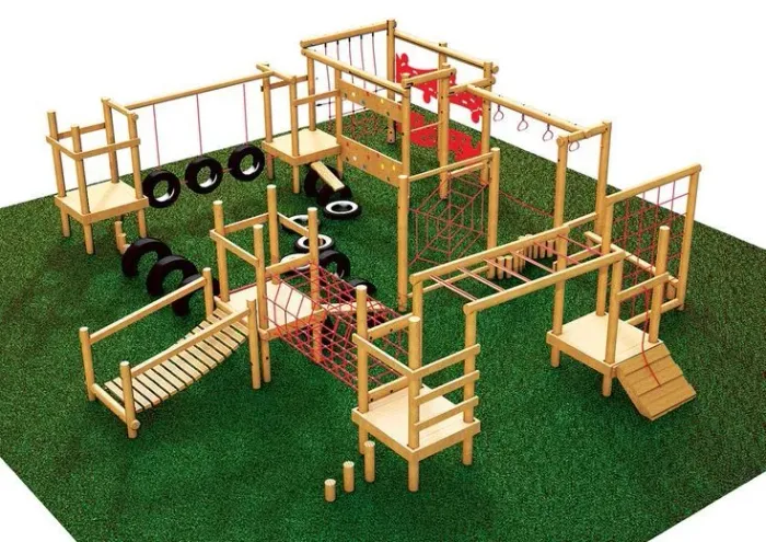 Playground circuito aventura.