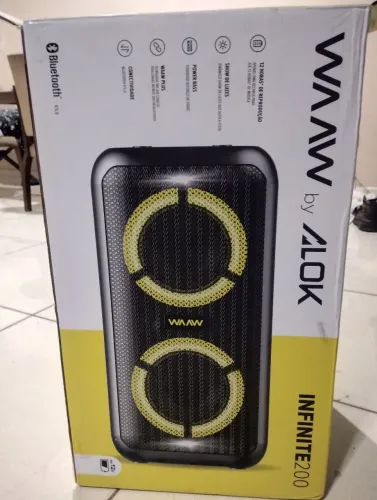 Caixa de Som WAAW Infinite 200 Novo*