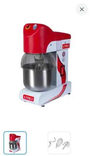 Batedeira planetária com redutor Bp-12rp ssv1 12 lt 4 velocidades 220V Gpaniz