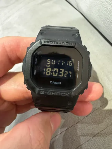 Relógio Casio G-shock Digital Preto Dw-5600 