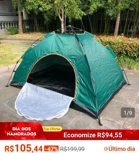 Barraca de acampar