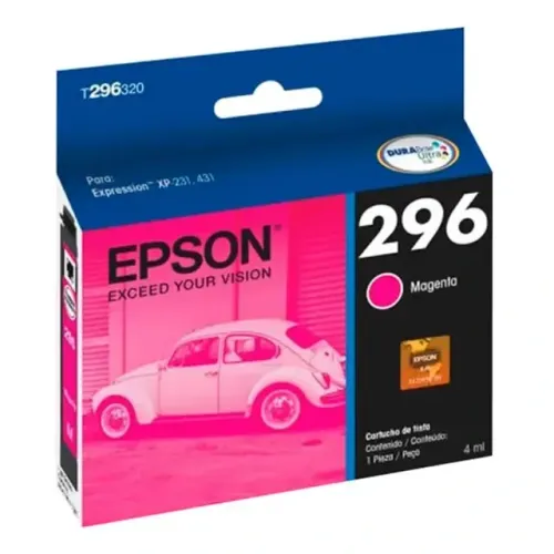 Tinta Cartucho Magenta Original Epson 296