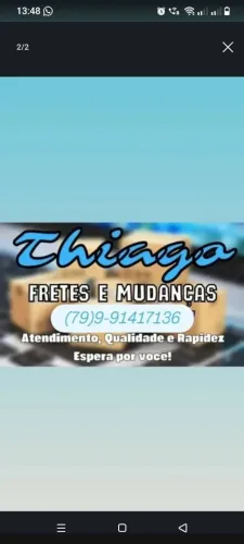 Frete e mudança 