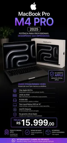 MacBook M4 Pro 2025