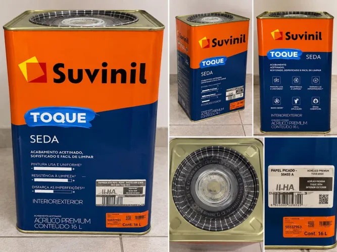 Suvinil Toque Seda 16L - Lacrada e na Validade
