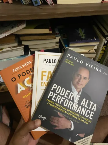 Box livros Paulo Vieira (3 livros)