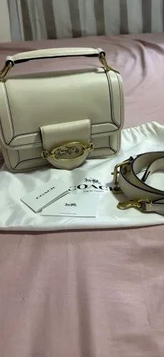 Bolsa da coach com alça transversal 