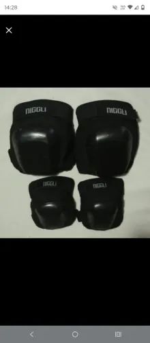 Joelheira e Cotoveleira Niggli Pads Semiprofisisonal