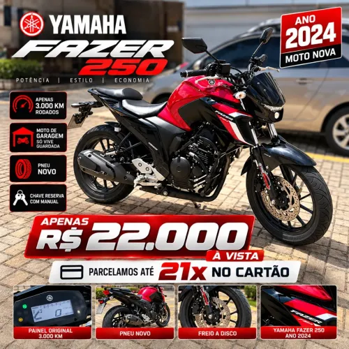 Yamaha FZ25 250 Fazer Flex 2024