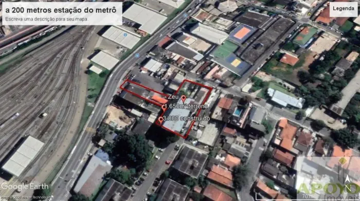 Capão Redondo a 100 metros do Metrô com 3.752m² . Aceita Apartamento ou casas como pagamen
