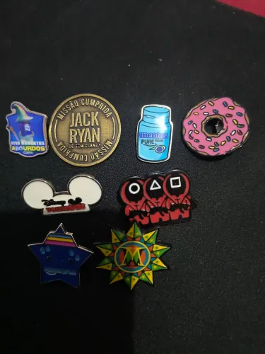 Pins de eventos variados - CCXP, D23 etc