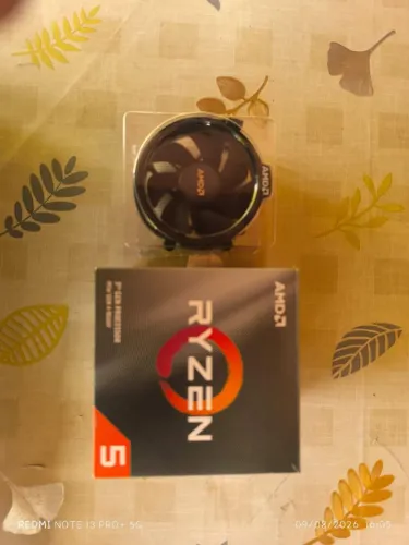 Processador RYZEN 5 novo nunca foi usado