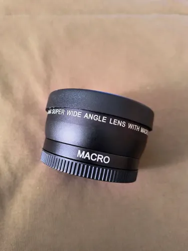 Kit wide angle 0,45x e macro