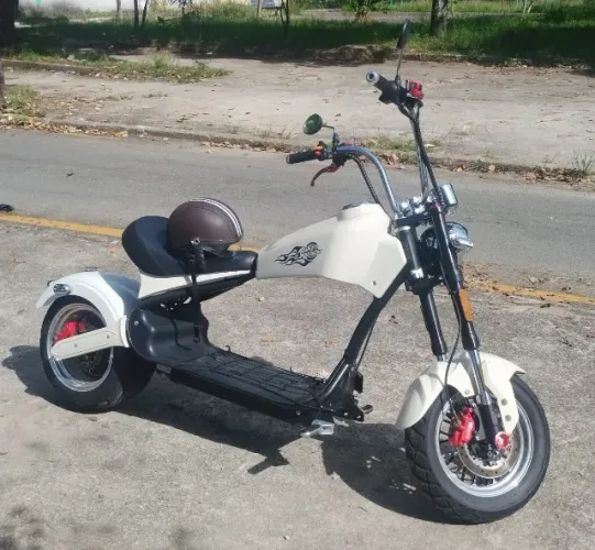 MOTO ELÉTRICA CHOPPER - ESTILO HARLEY
