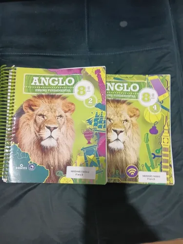 Apostilas  Ângelo 8° ano  vol. 2 e 4 