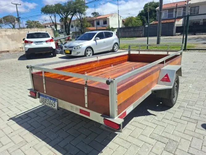 Carretinha Reboque DAEG FZ 1E 2.0 - Prata - 2026