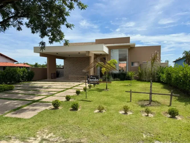 Ninho Verde 1, espetacular casa com 3 dormitórios, totalmente mobiliada, área gourmet inte