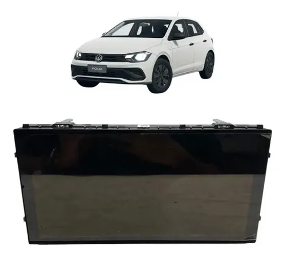 Multimídia Original Volkswagen Polo Track 2025 2gm035180f Preto