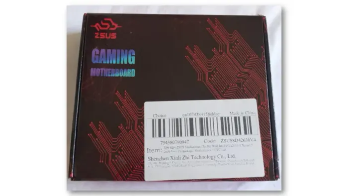 Kit Xeon X99-P4 + E5-2630 V4 10C/20T + Cooler RGB - Testado