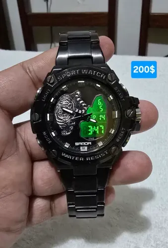 Relógio da SANDA Tiger em aço original