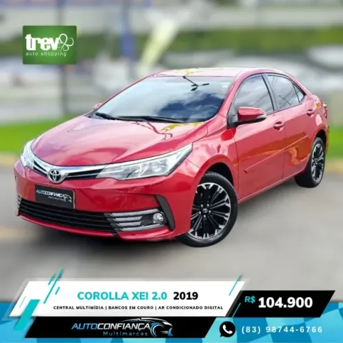 Toyota Corolla XEI 2.0 Flex 16V Aut. 2019