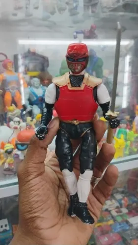 Boneco Jiraya Glasslite Anos 80 15 CM