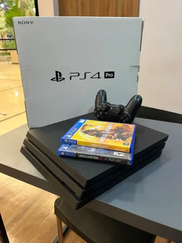 PlayStation 4 pro novo lacrado pronta entrega - levo até você