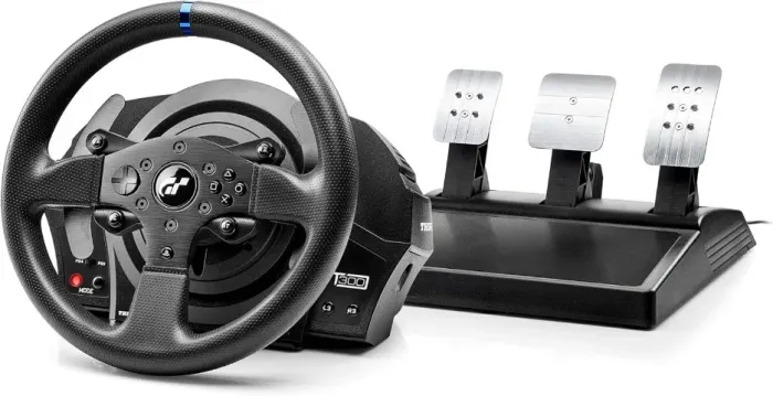 Volante Thrustmaster T300 RS GT + Pedais T3PA, PC, Playstation, PS5, PS4 [LER DESCRIÇÃO]