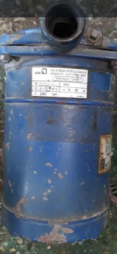 BOMBA D'AGUA WEG TRIFASICA 2,5CV E 3450 RPM