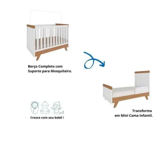 Berço mini cama