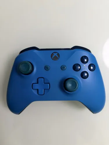 Controle de Xbox one azul