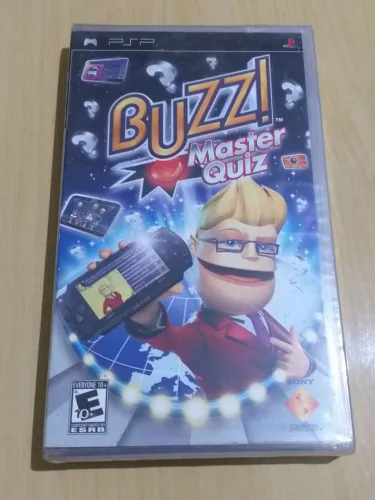 Jogo BUZZ para PSP lacrado.
