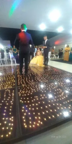 PISTA DE LED, SOM,