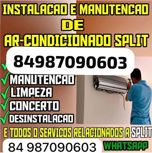 Instalação de ar condicionado
