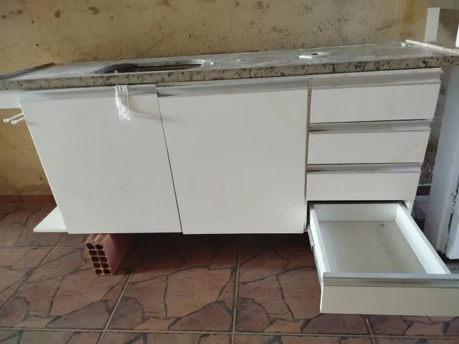Pia de cozinha completa 