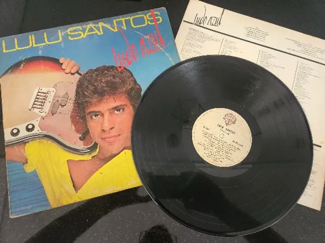 disco de vinil Lulu Santos - Tudo Azul (1984)
