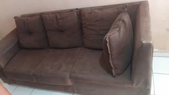 Vendo sofá em L 