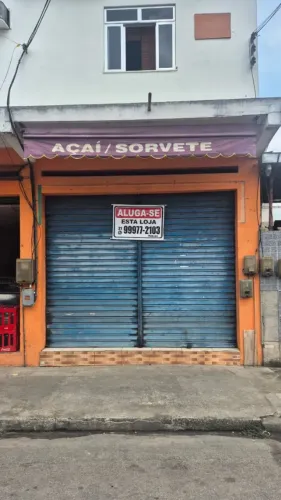 Loja comercial para aluguel com banheiro e área de apoio