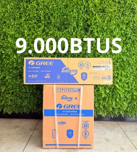 Gree 9.000 BTUs INVERTER G-Top á Pronta Entrega