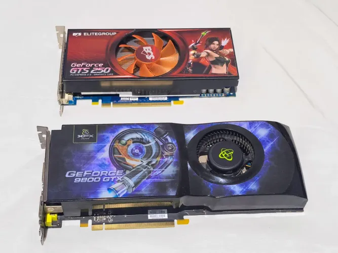 Placas de Vídeo GTX e GTS