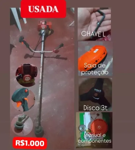 ROÇADEIRA À GASOLINA 