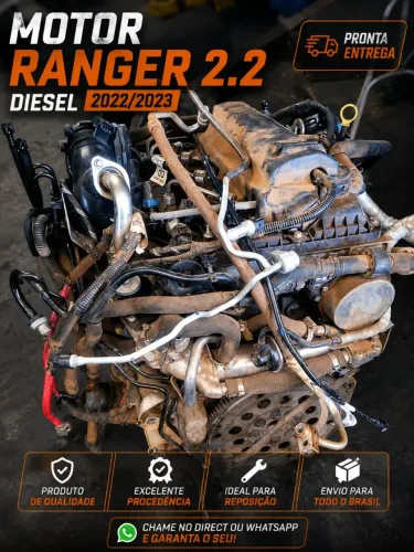 ? Motor Ranger 2.2 Diesel 2022/2023<br>? Pronta entrega