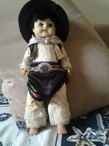 Boneco antigo gaúcho