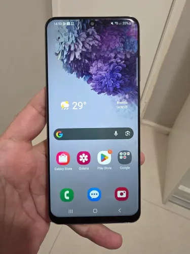 Galaxy S20 128GB Cinza (versão normal, não FE)