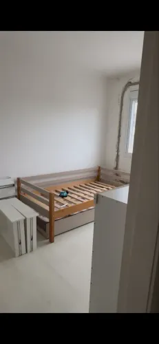 Cama de Solteiro com auxiliar 