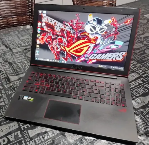Notebook Gamer Asus ROG I7 4750HQ, GTX 960M 4gb, 16gb de RAM, SSD NVme, tela 15,6 Full HD