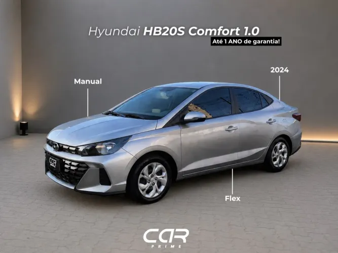 Hyundai HB20S Comfort Plus 1.0 Flex 12V Mec. 2024