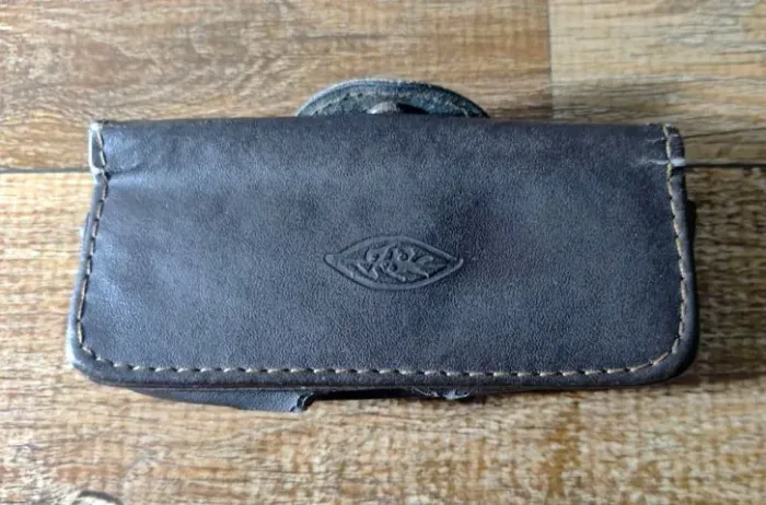 Porta celular de cinto antigo coleção retro