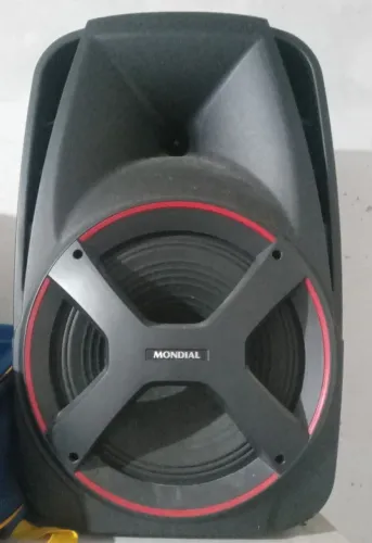 Caixa de som mundial 500w de potência