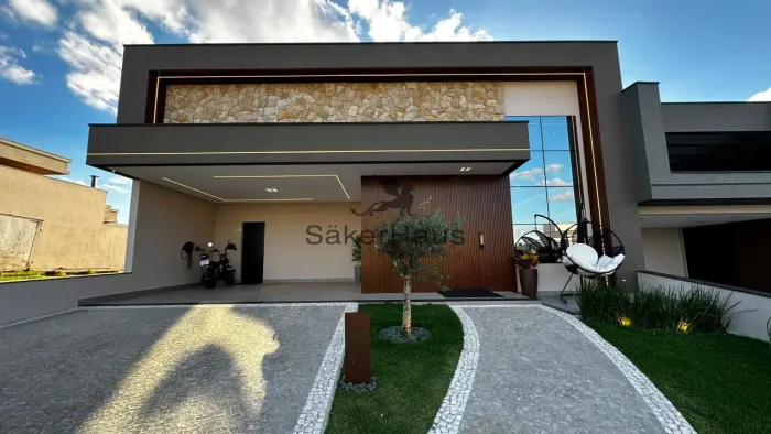 Linda casa, pronta para morar à venda com 3 suítes + escritório no Condomínio Dona Maria C